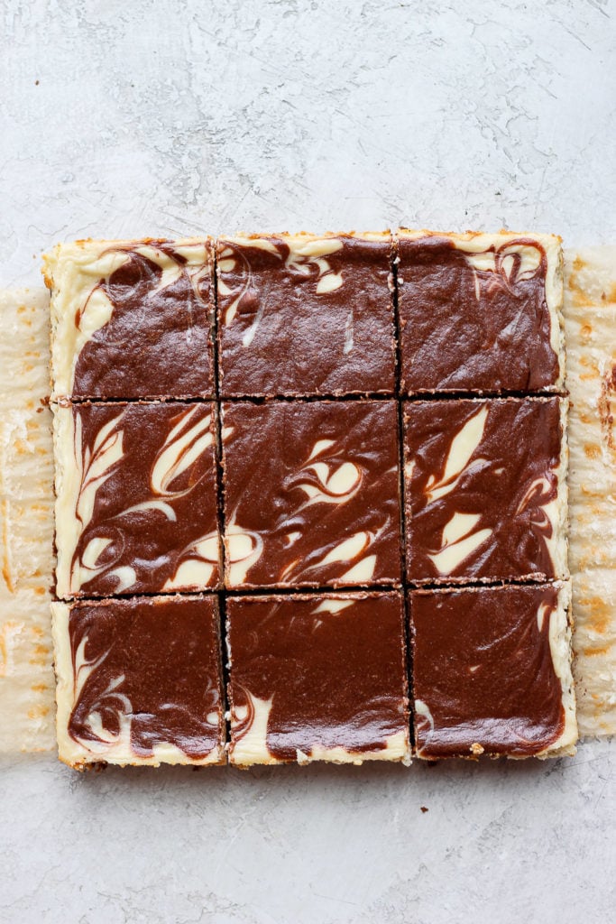 Finished greek yogurt bars.