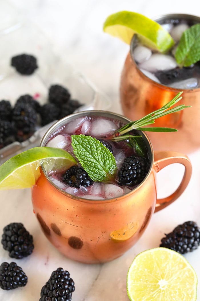 There’s nothing better than an ice-cold Moscow Mule. Who’s with me? Learn how to make our Blackberry Moscow Mule recipe in less than 5 minutes. Plus, we’re sharing which Moscow Mule cups are the absolute best. moscow mule