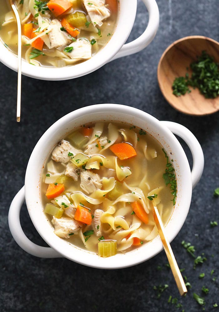 Slow Cooker Chicken Noodle Soup