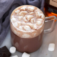 easy spiked hot chocolate