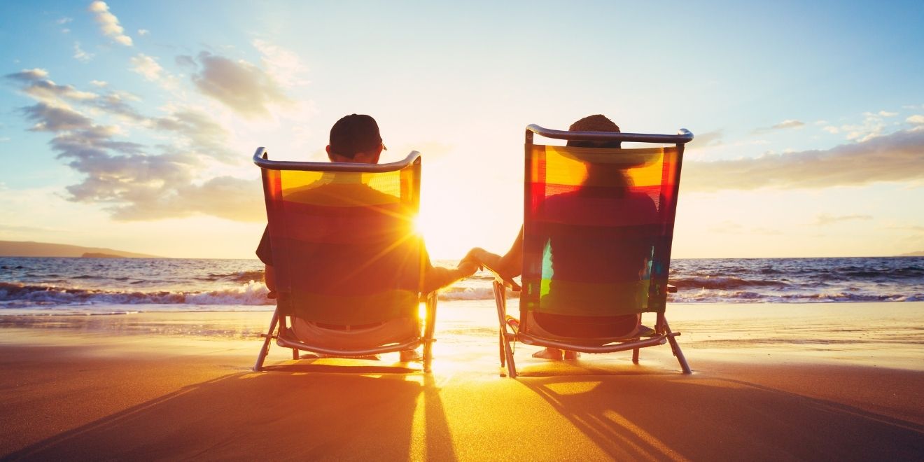 nothing like retiring on a beach