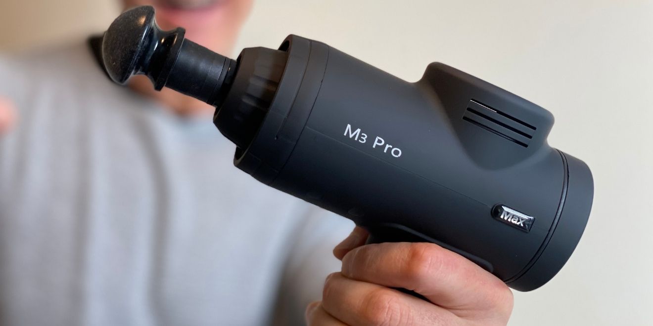 the m3 pro massage gun by opove
