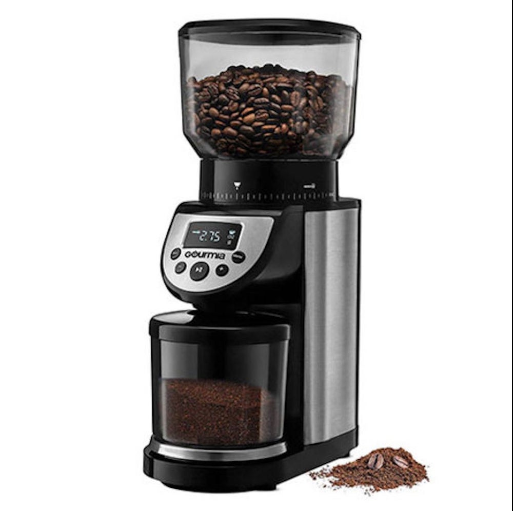 Gourmia® GCG205 14-Oz Automatic 4-Mode Digital Conical Burr Grinder
