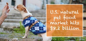 US natural pet food market hits $8.2 Billion