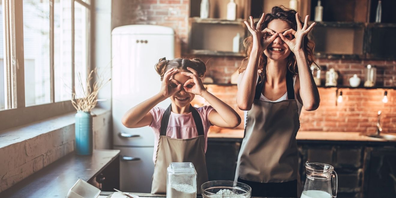 cooking with the family