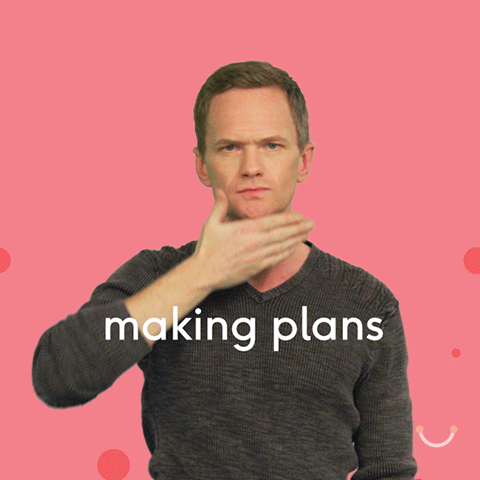 making plans for work life balance gif