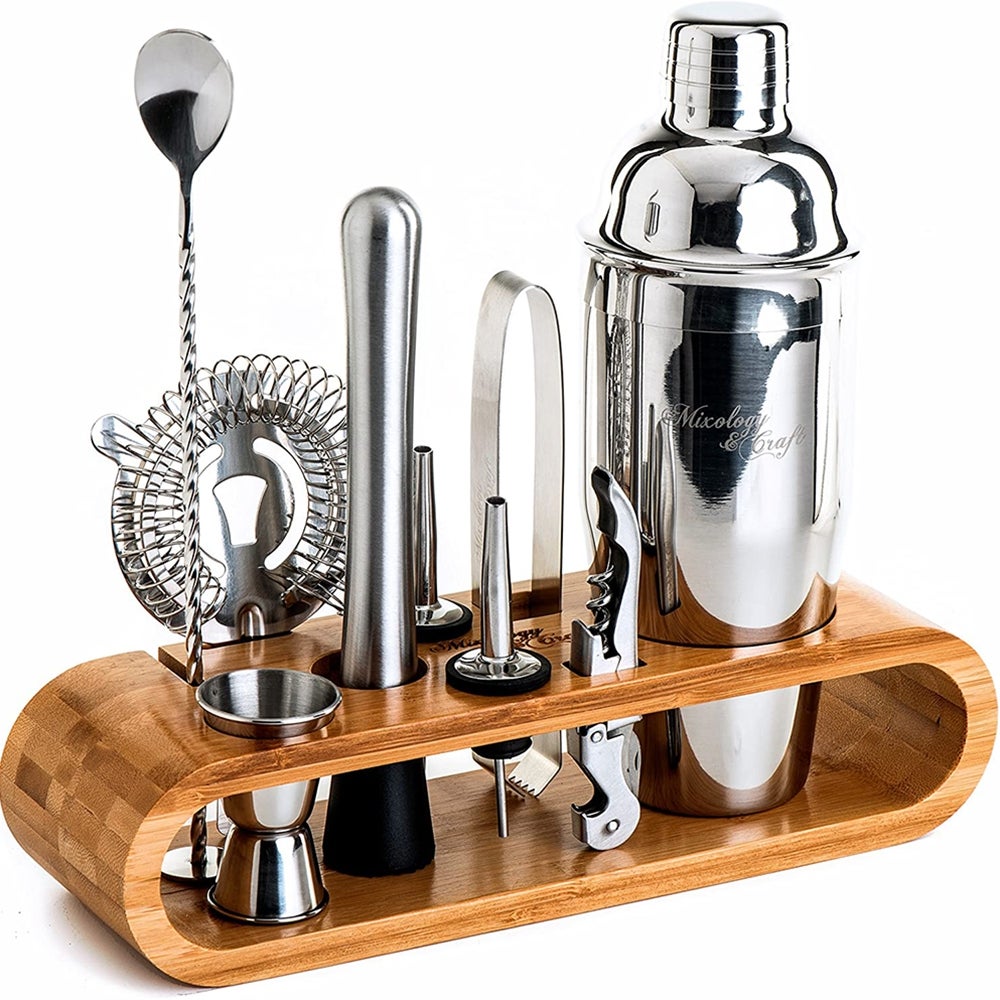 Mixology & Craft 10-Piece Bartender Kit ($50)