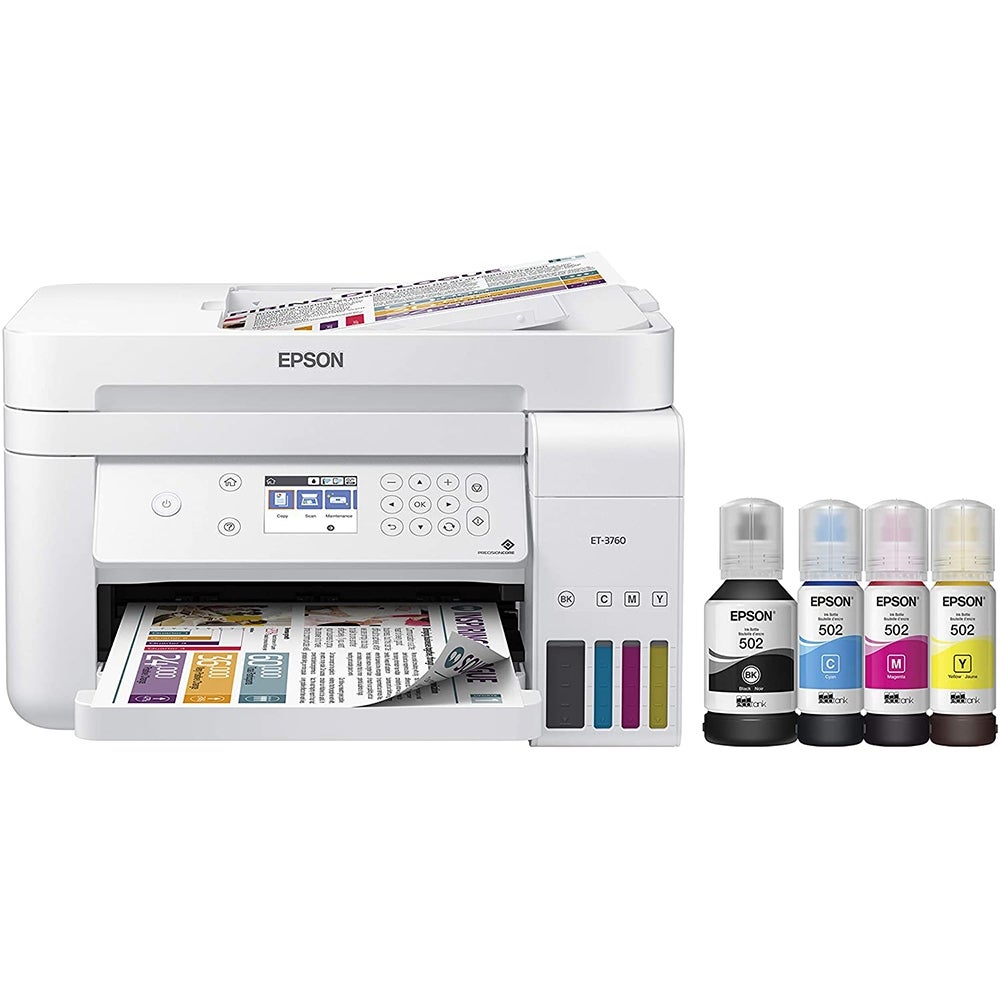 Best Sublimation Printer: Epson EcoTank ET-3760 ($375)