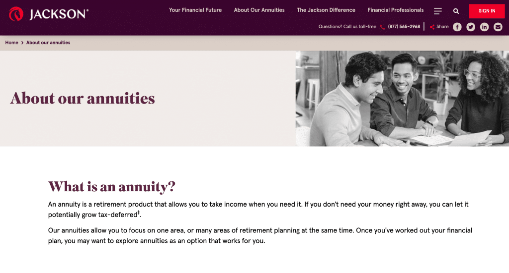 Jackson National Life Fixed Annuity