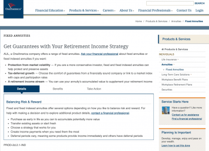 OneAmerica Fixed Annuity