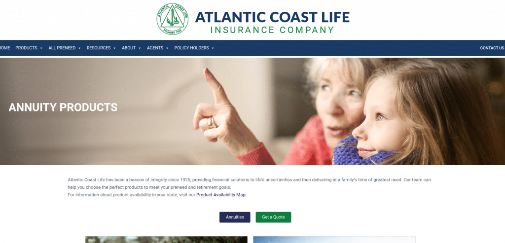 Atlantic Coast Life Insurance Annuity 