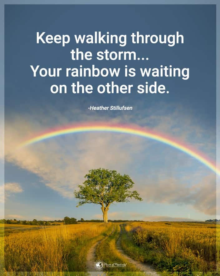 rainbow on the other side