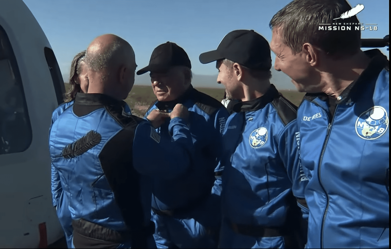 shatner astronaut wings