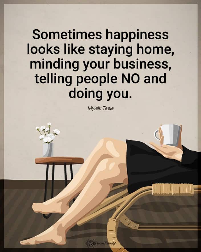 doing nothing at all