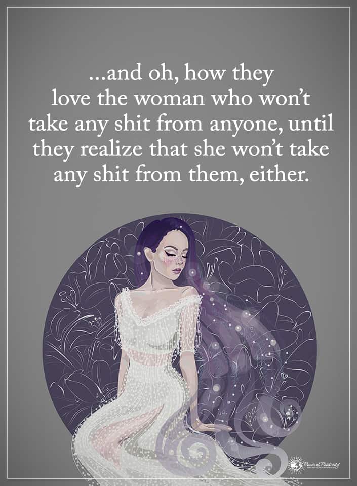 breaking up strong woman