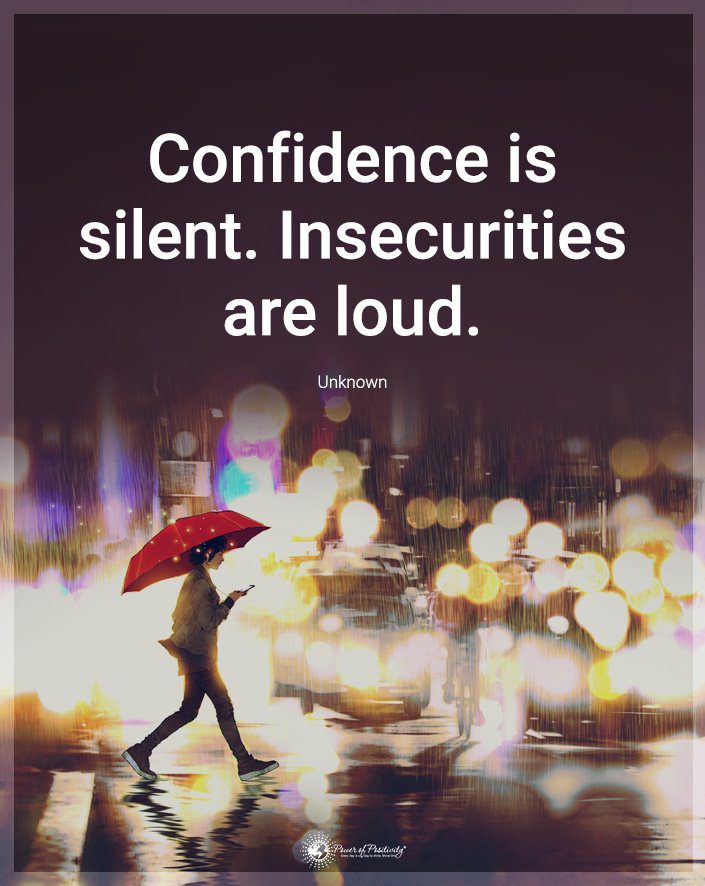 self-confident women