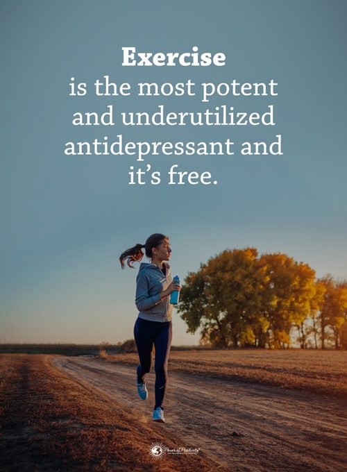 exercise antidepressant quote