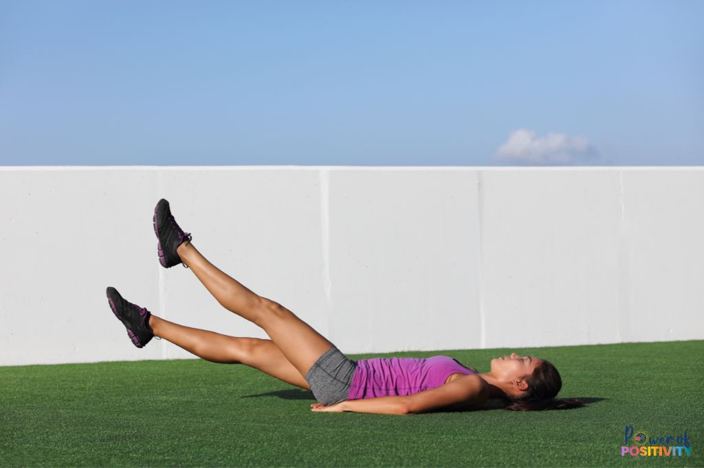 flutter kicks abs workout