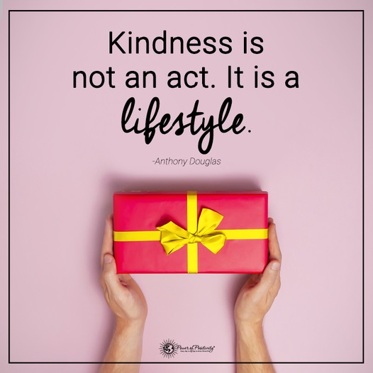 kindness lifestyle positive