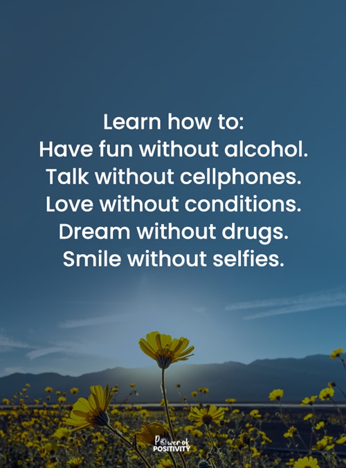 learn how to have fun