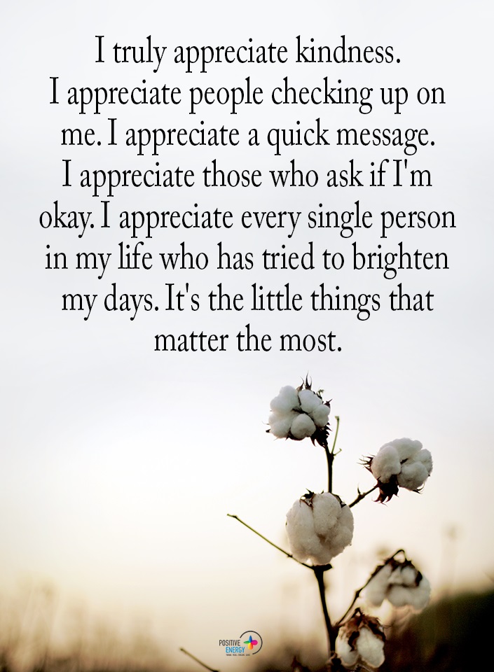 love appreciate someone