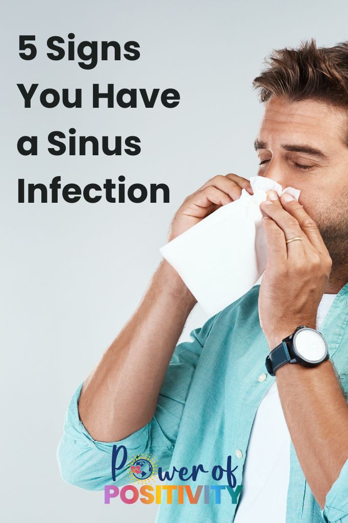 signs you have sinus infection