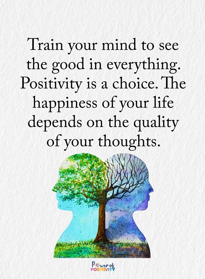 train your mind positive