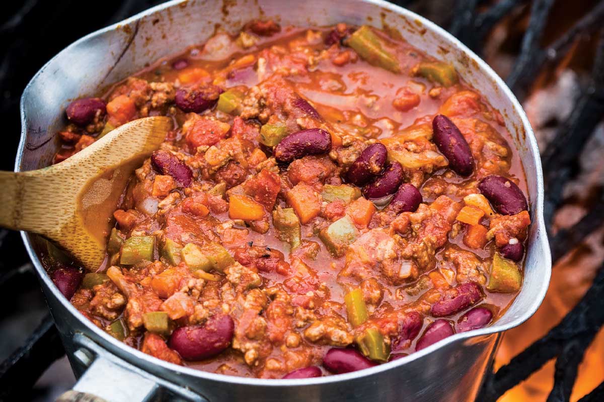 Campfire chili