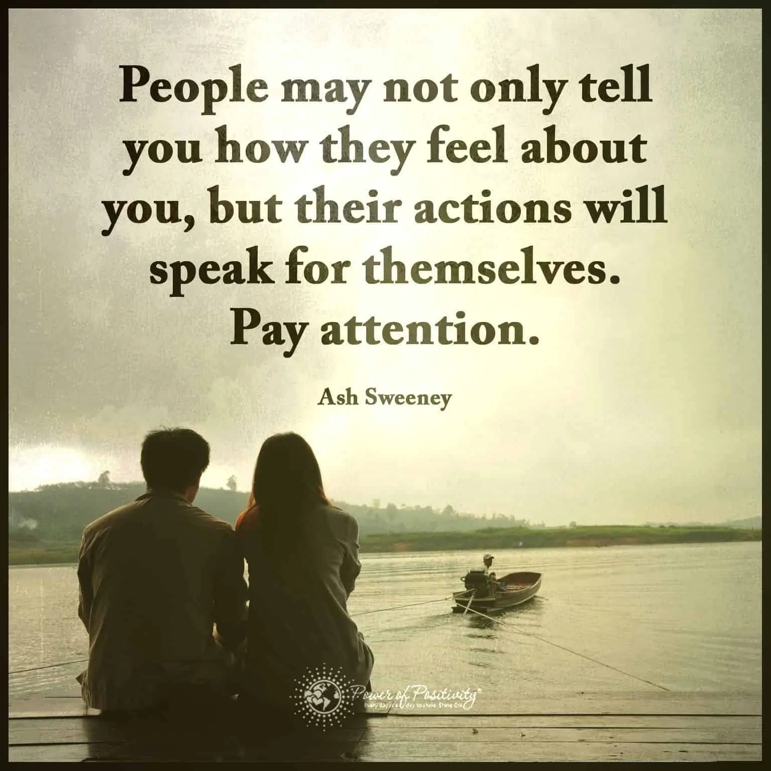 actions speak for themselves