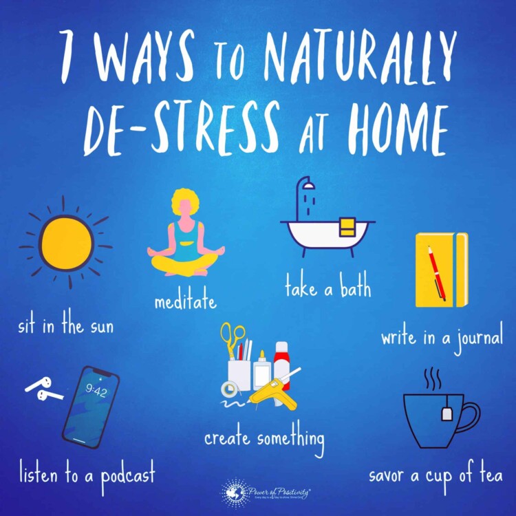 destress at home