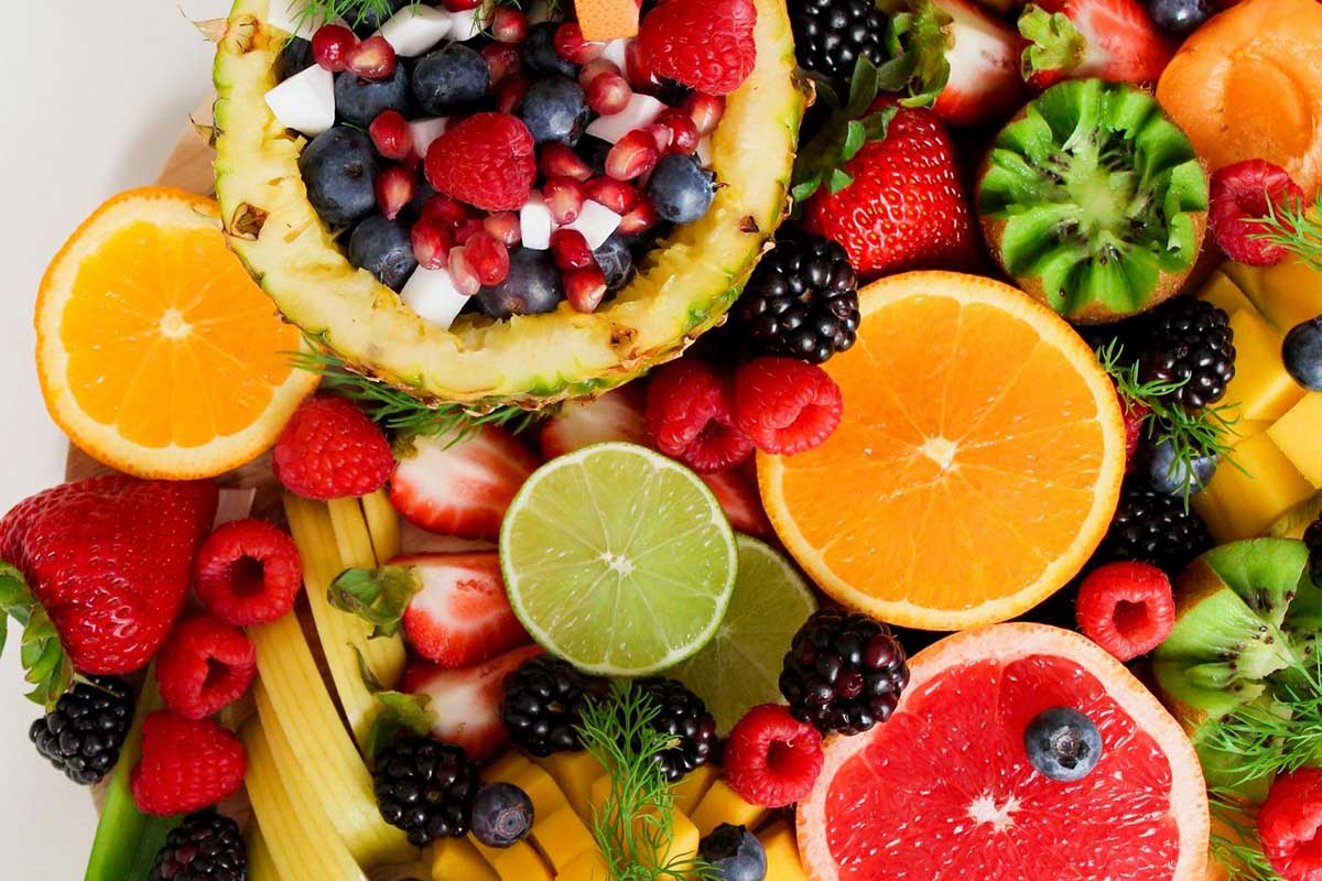 Add fruits and veggies