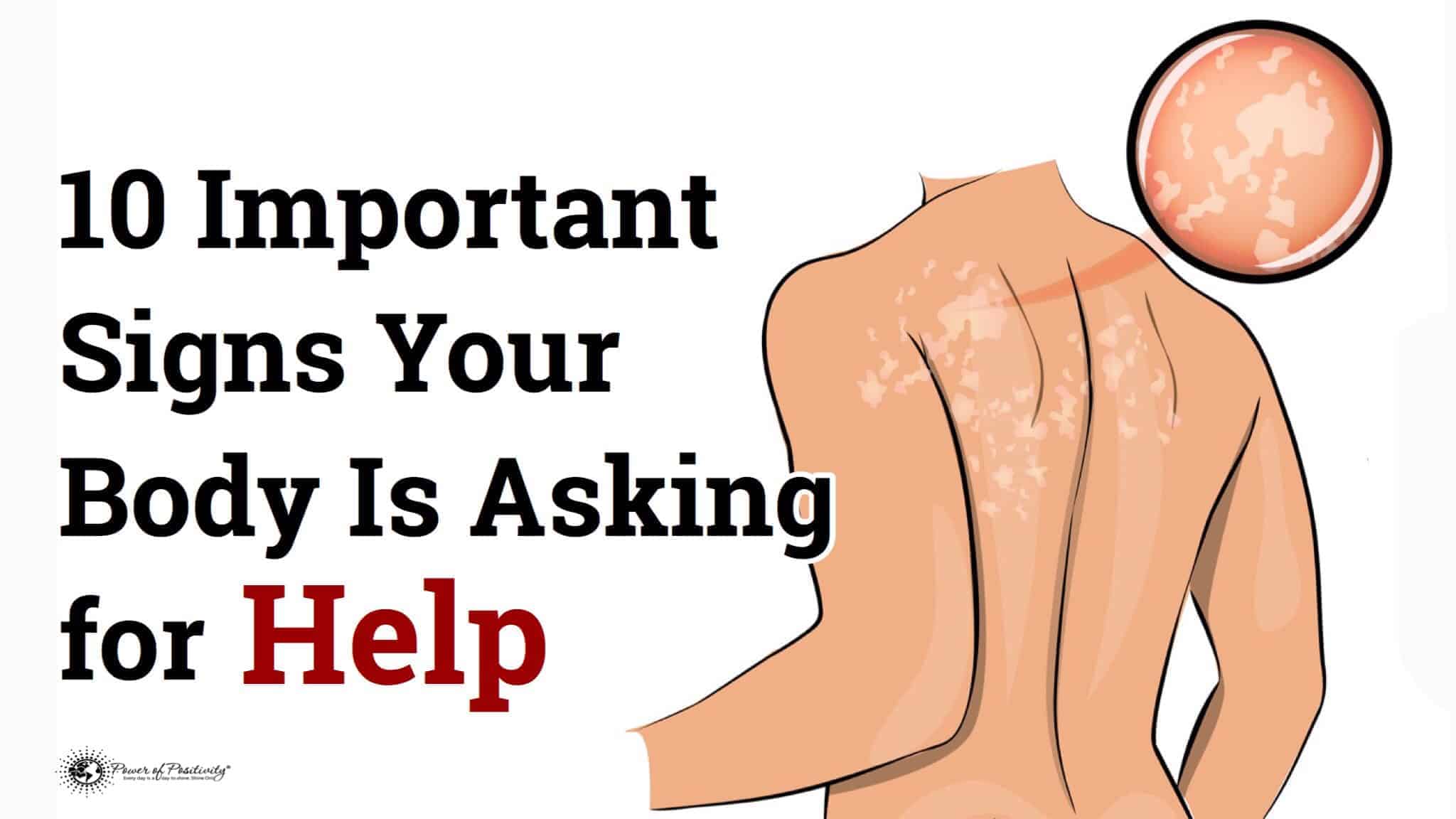 signs your body is asking for help|be selective in battles