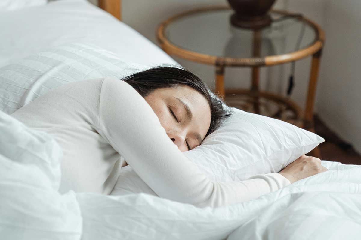 Lower cortisol sleep solution