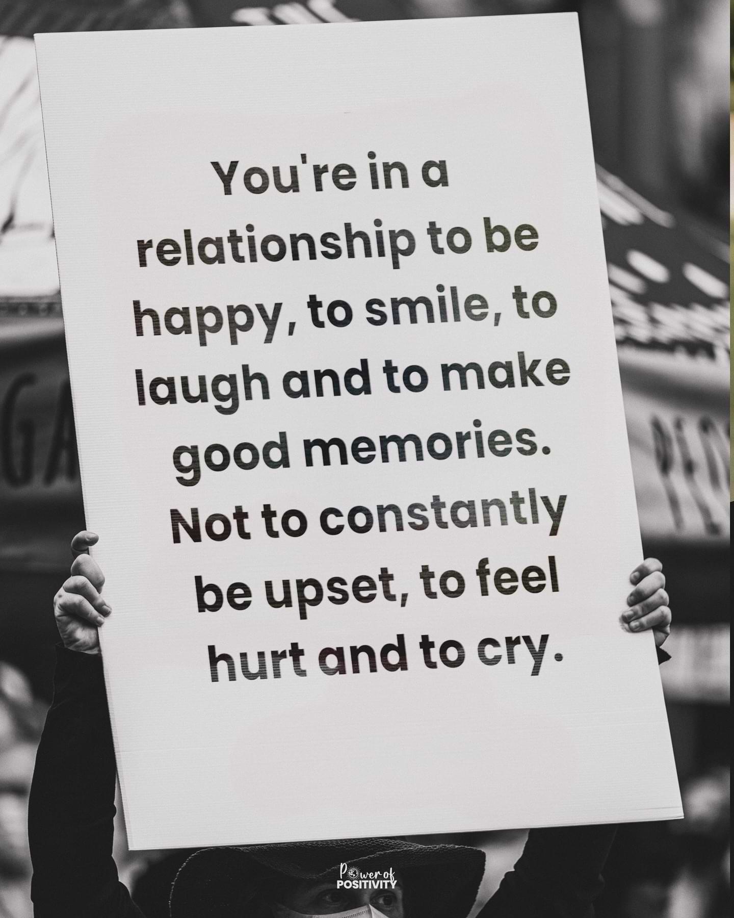 be happy in relationship