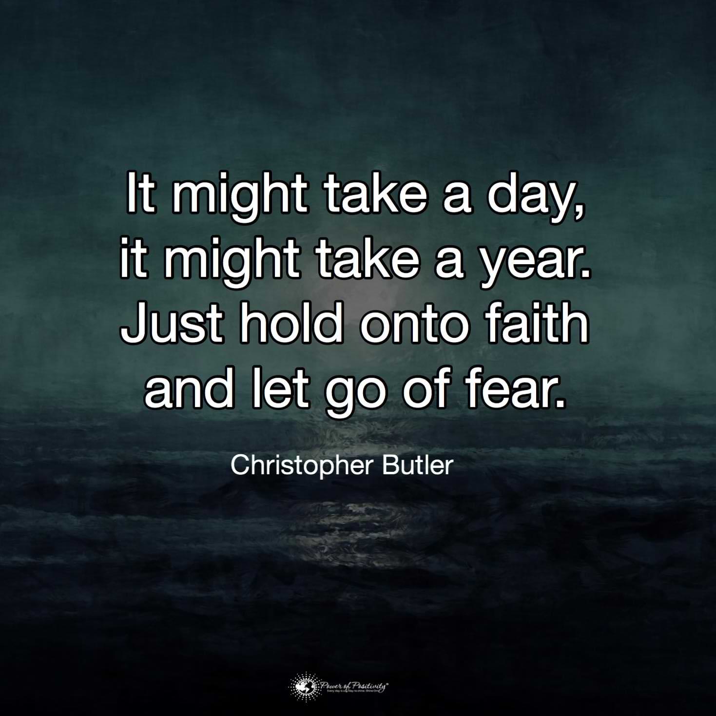 hold onto faith