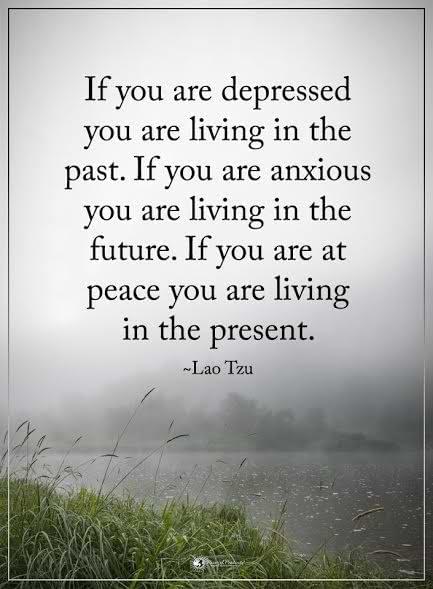 living in the present