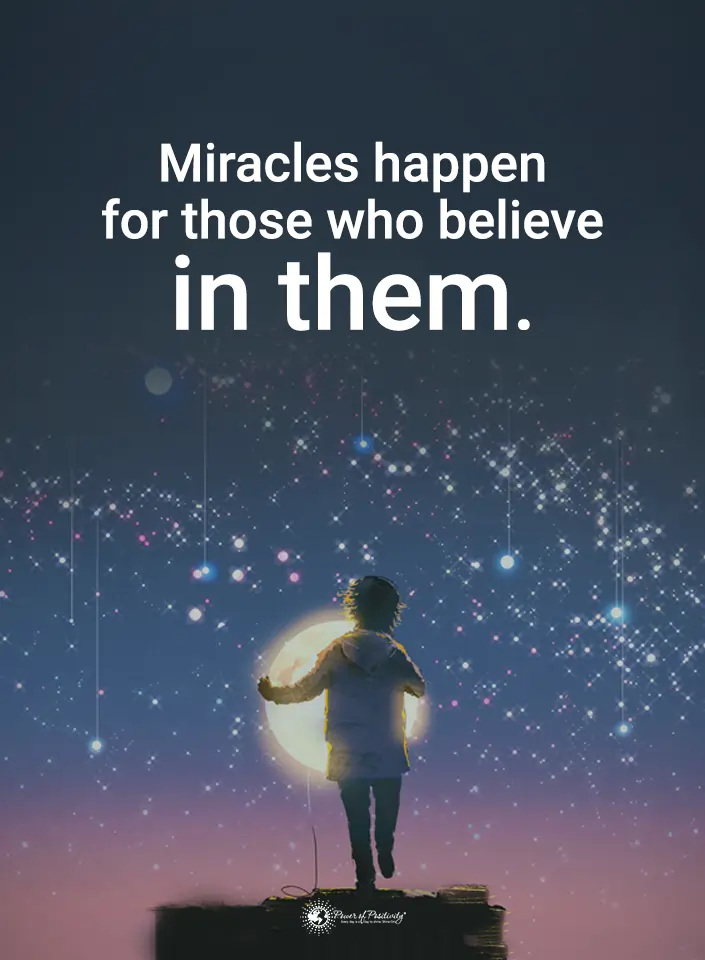 miracles faith believe