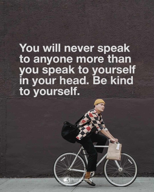 speak to yourself in your head