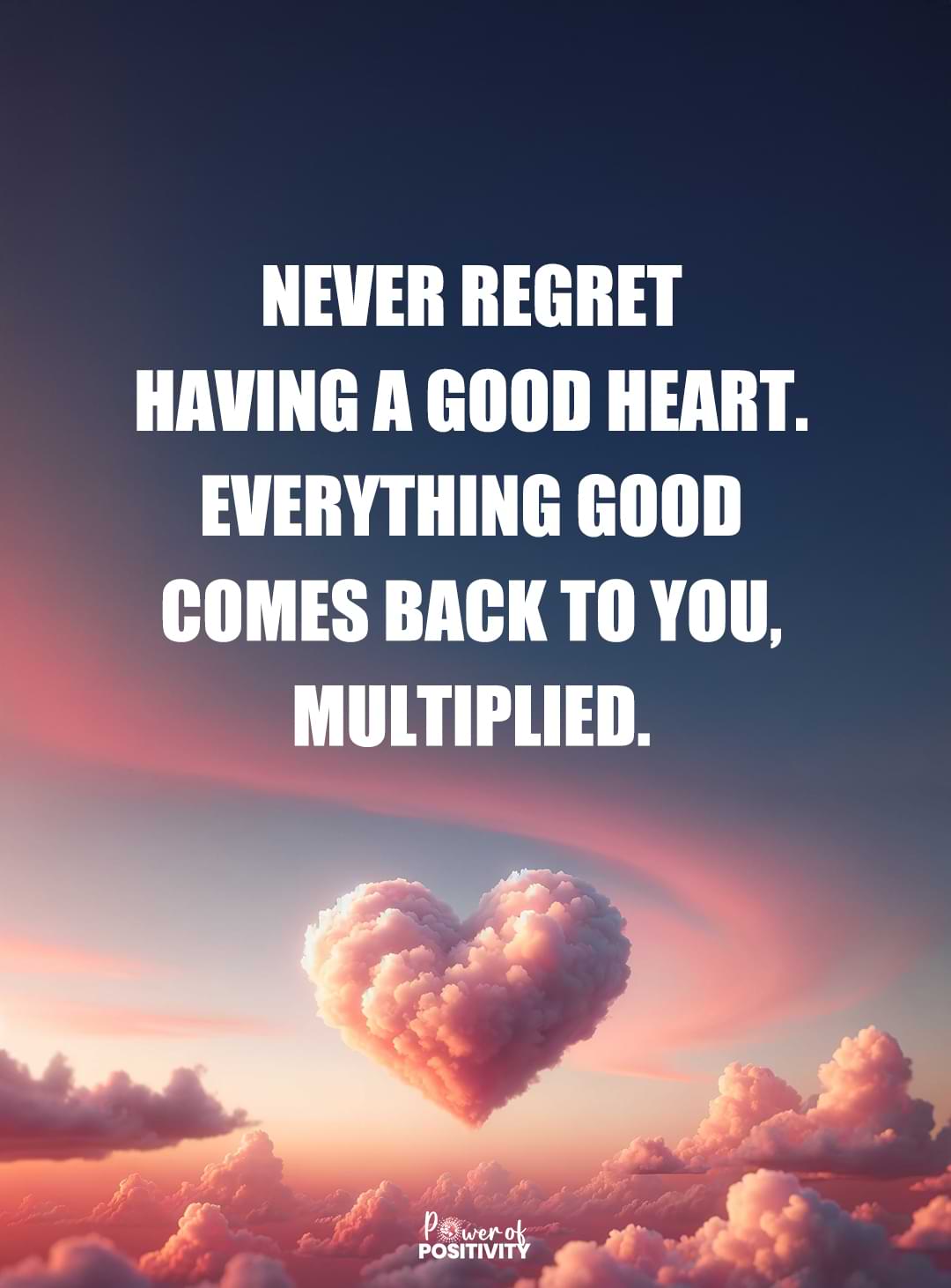 having a good heart