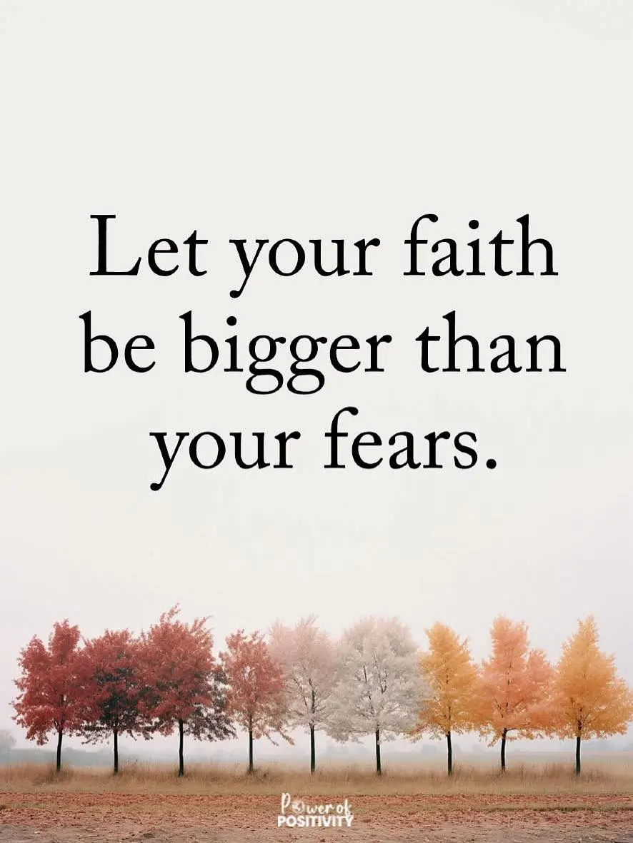 let your faith