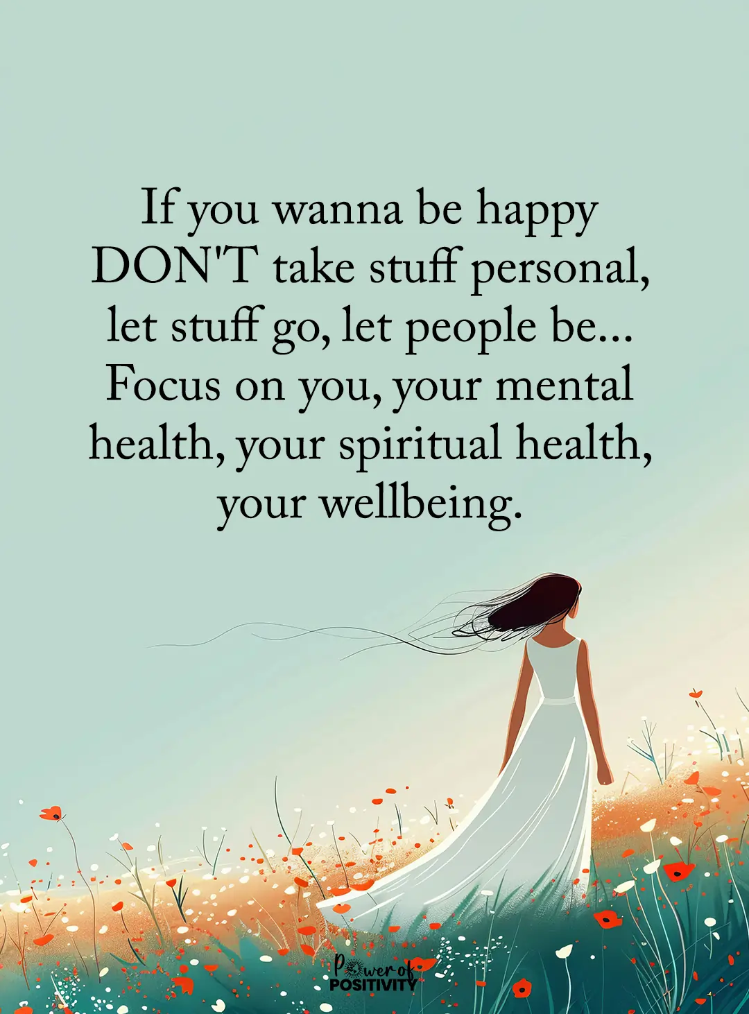 if you wanna be happy