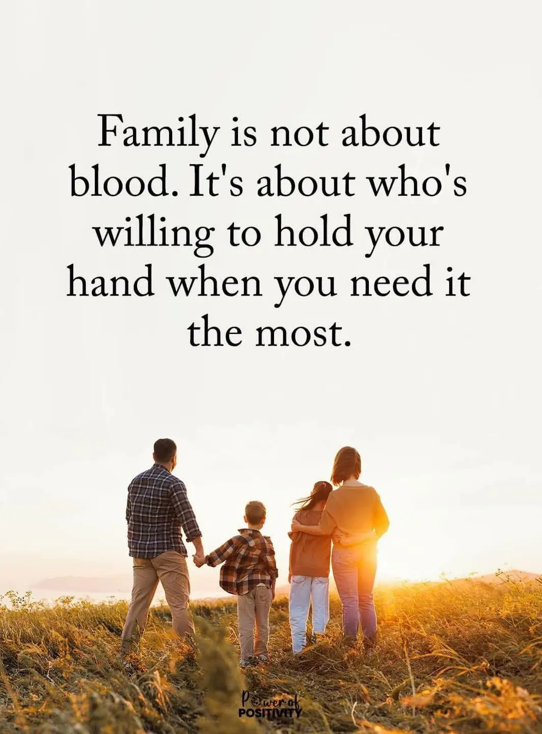 family is not about blood