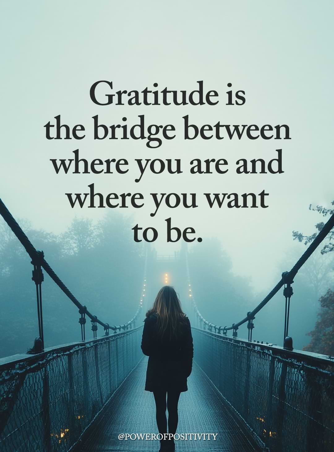 gratitude is the bridge