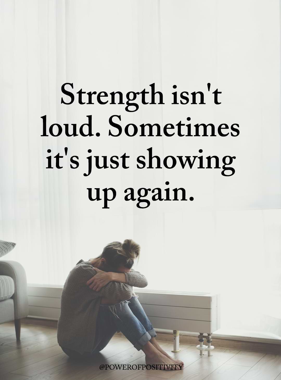 strength isnt loud