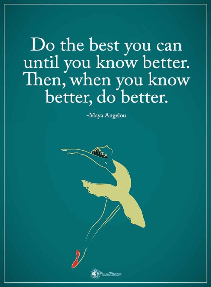 do best you