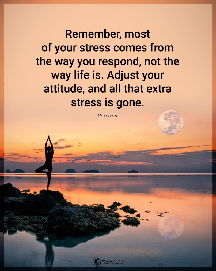 stress way you respond