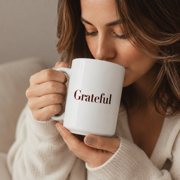 Grateful Mug from the Power of Positivity shop