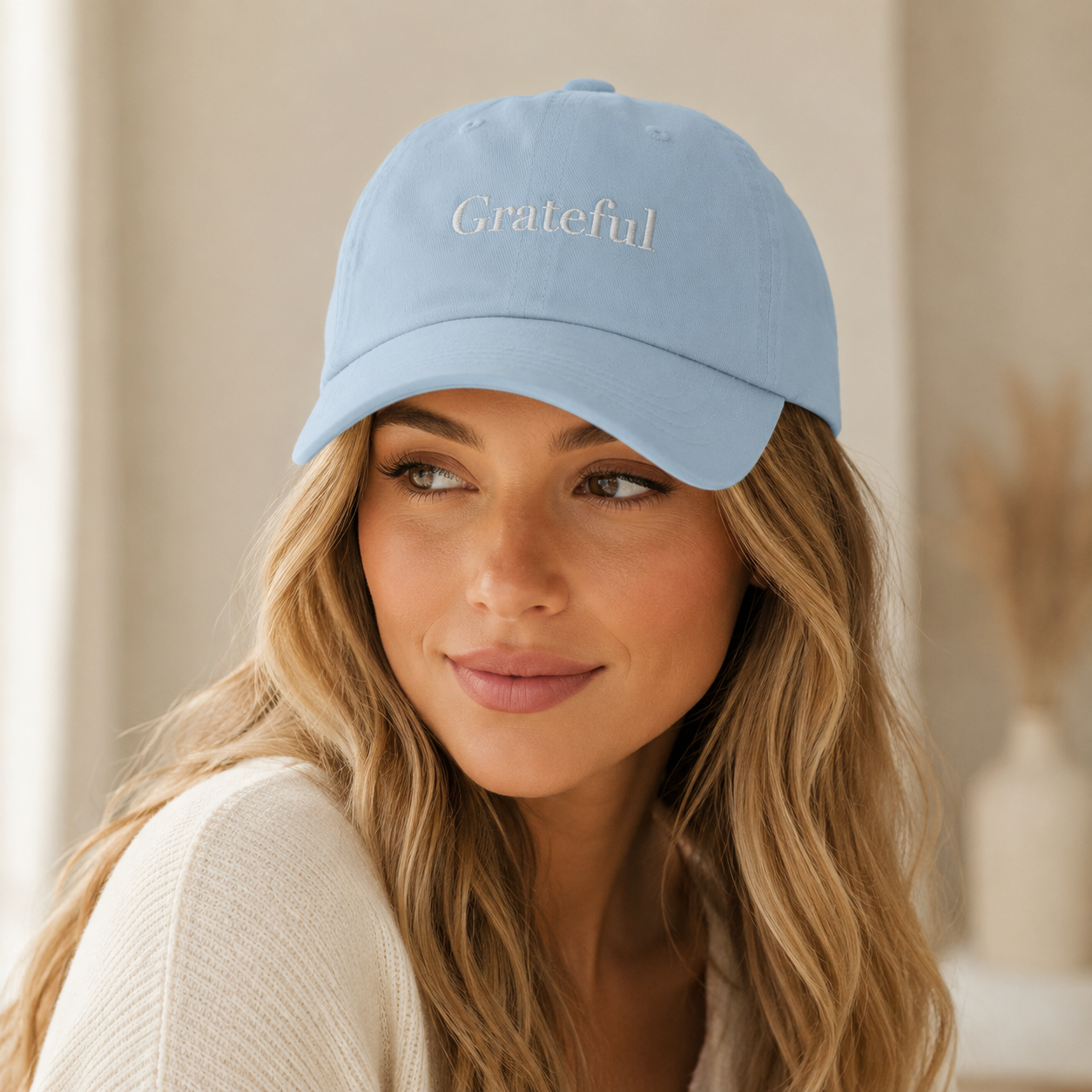 GRATEFUL Embroidered Hat from the Power of Positivity shop