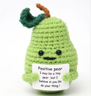 Handmade Wool Crochet Comfort Companion from the Power of Positivity shop